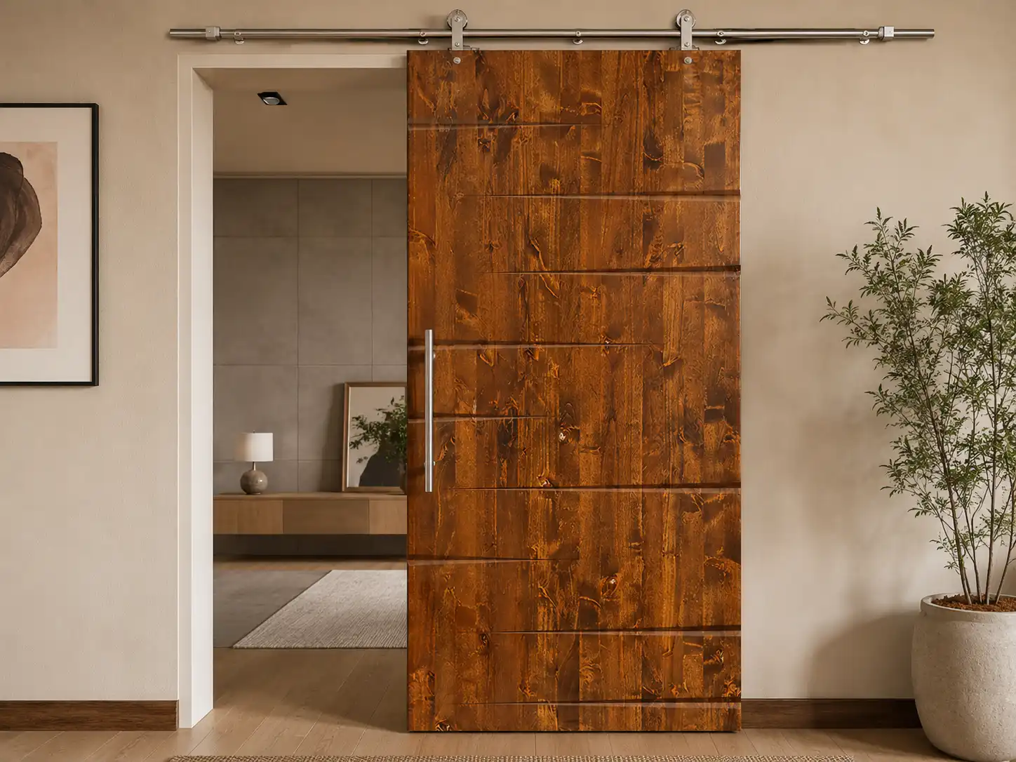 custom pintu kayu fjl gresik