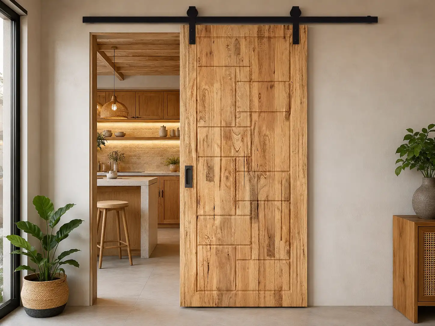 pintu kayu jati
